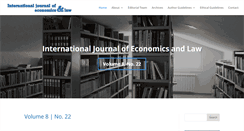 Desktop Screenshot of economicsandlaw.org
